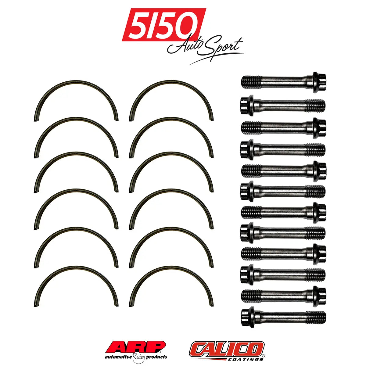 ARP Rod Bolt and Calico Coated Rod Bearing Replacement Kit for BMW N55 Engines