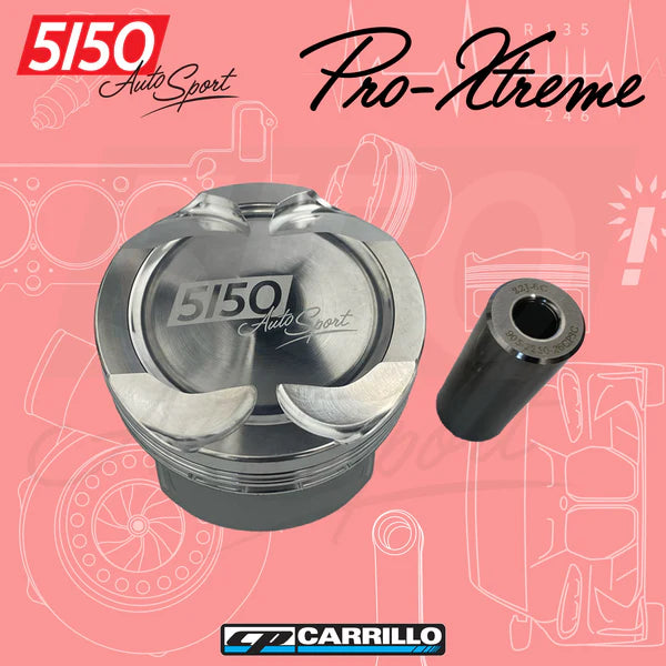 BMW S52 Stroker Pistons 3.4L/3.5L, CP-Carrillo Pro-Xtreme