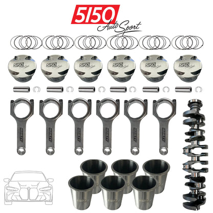 BMW S58 3.4L Stroker Kit by 5150 AutoSport